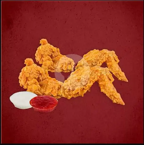 2 Ayam Geprek + Nasi